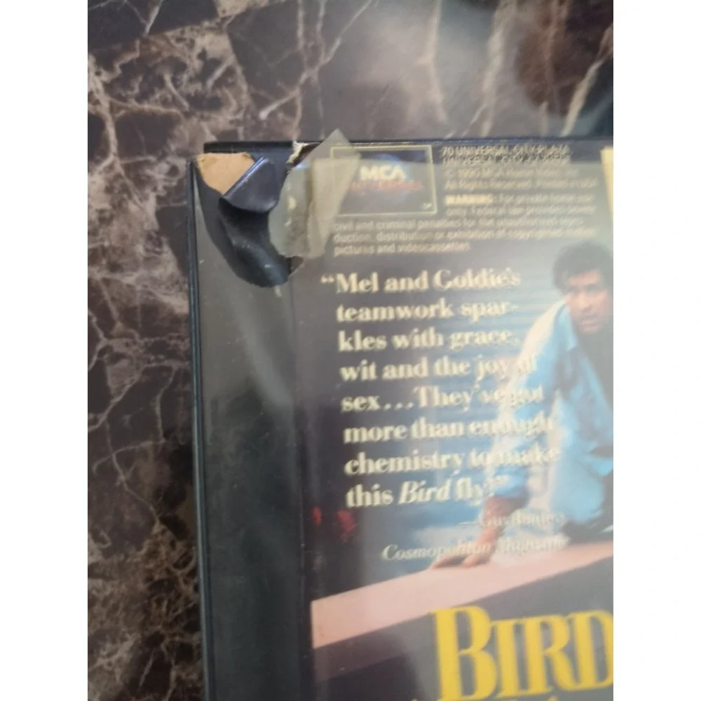 Bird on a Wire: 90s Star Power 1995 VHS With Clamshell